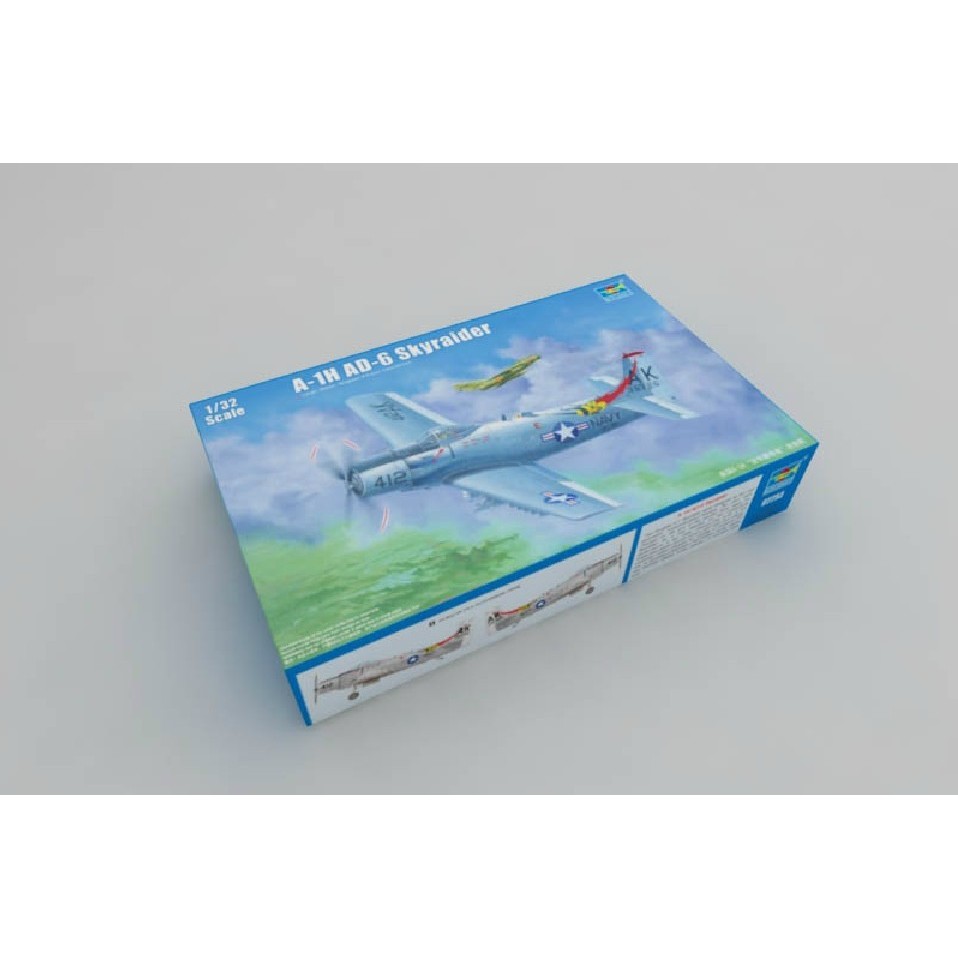 Trumpeter 1/32 02253 A-1H AD-6 ชุดโมเดล Skyraider