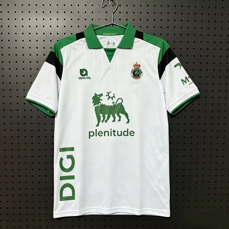 แฟนๆ edition 26/27 Real Racing Club เสื้อเหย้า S-4XL สีเขียวสีขาว