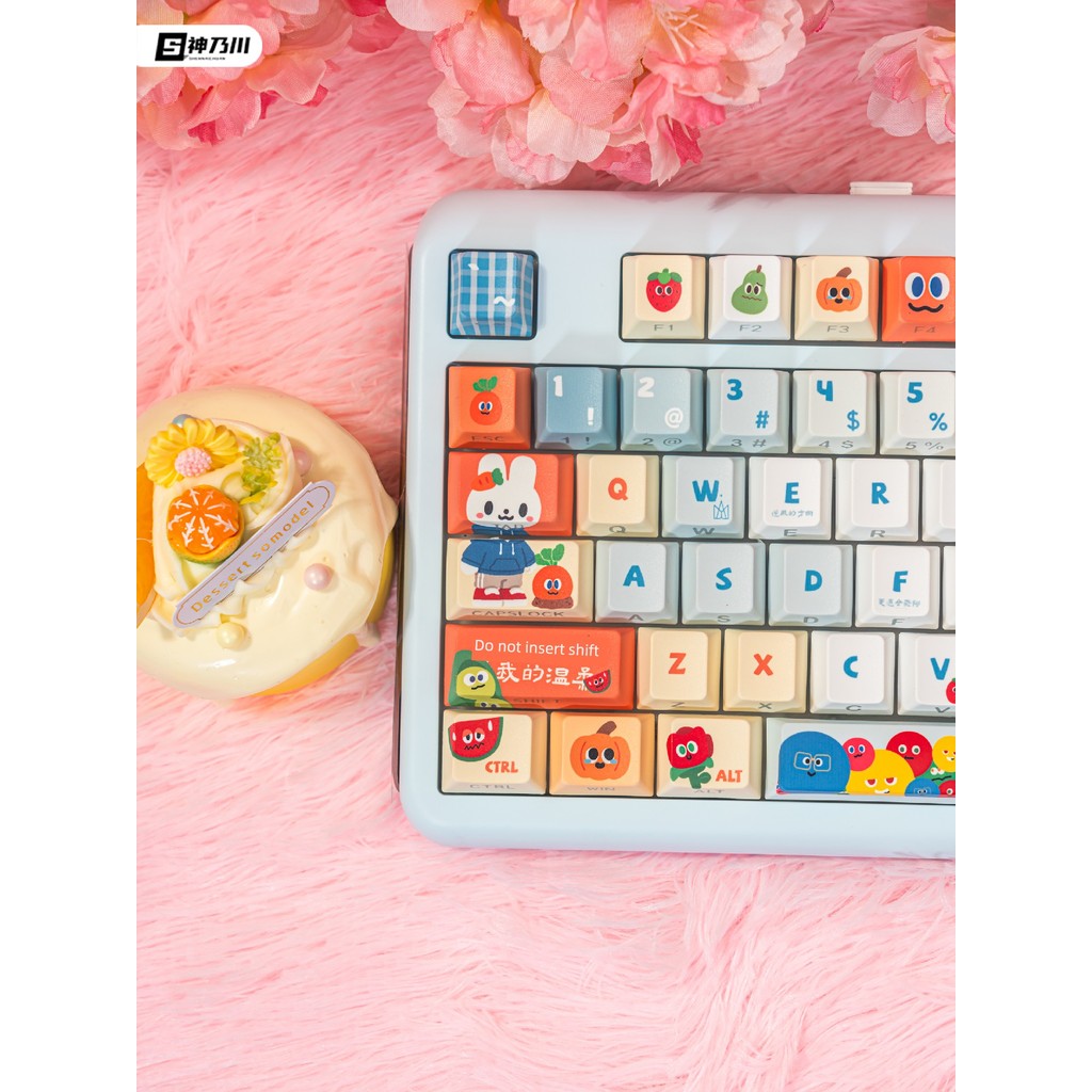 Kanagawa Mayday Keycap Mayday โรงงานเดิมด้านข้างแกะสลัก Keycap Mayday คอนเสิร์ตสินค้า Bubun สนับสนุน