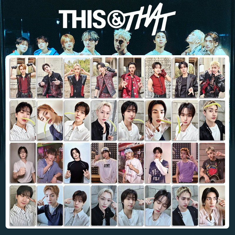 STRAYKIDS < THIS & THAT > POB Card week2 SW การ์ดของขวัญพิเศษ, สินค้าโปสการ์ด 9/9