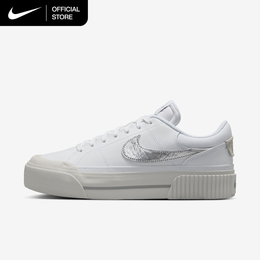 Nike Women's Court Legacy Lift Shoes - White [HQ2307-100]