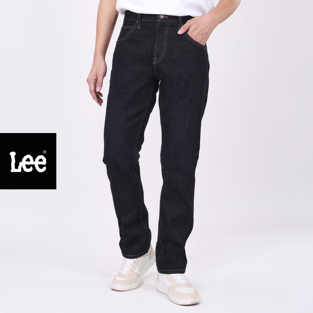 LEE กางเกงยีนส์ผู้ชาย เอวกลาง ทรงตรง รุ่น LE S526MKNOF05 สีมิดไนท์