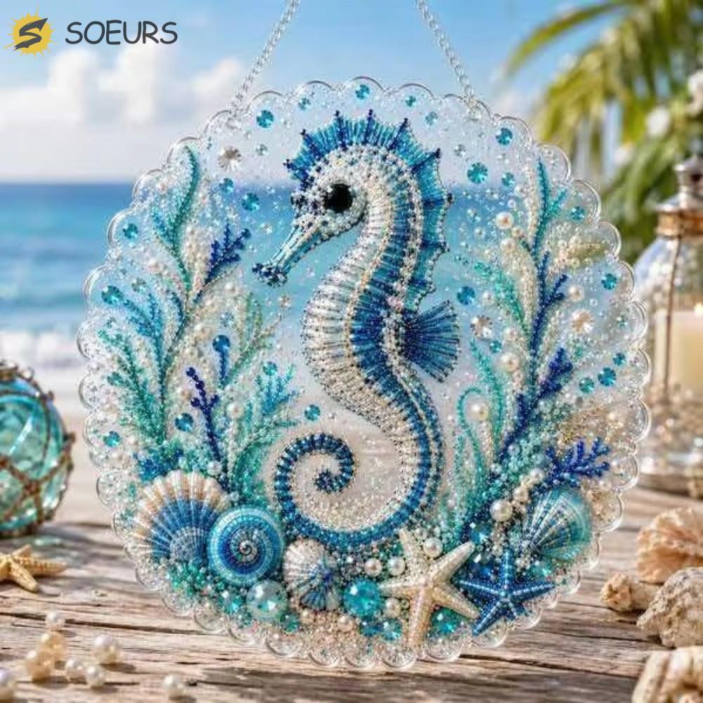 SOEURS เพชรศิลปะชุด, Pearl Diamond Art ประกายเพชรจิตรกรรมชุด, Ocean Diamond Art Rhinestone Art รูปพิ