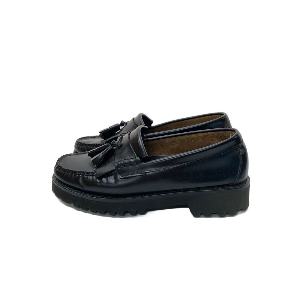 G.H.BASS&CO. Loafers 36.5 BLK Direct from Japan Secondhand