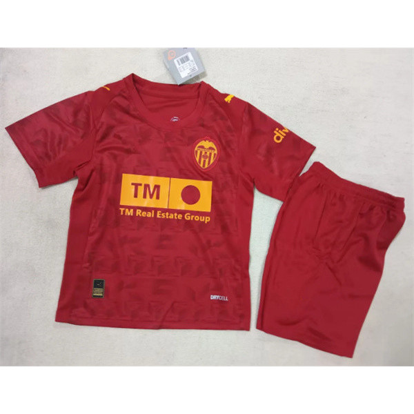 ชุดเด็ก Valencia Jersey เสื้อกีฬาสำหรับเด็ก อายุระหว่าง 4-9 ปี (ขนาดเสื้อ 16-28)