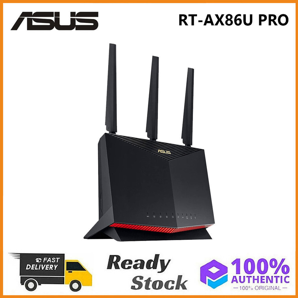 Original ASUS RTAX86U Pro AX5700 Dual Band WiFi 6 Gang Router/PS5 ใช้งานร่วมกับ/โหมดเกมมือถือTH99 4D
