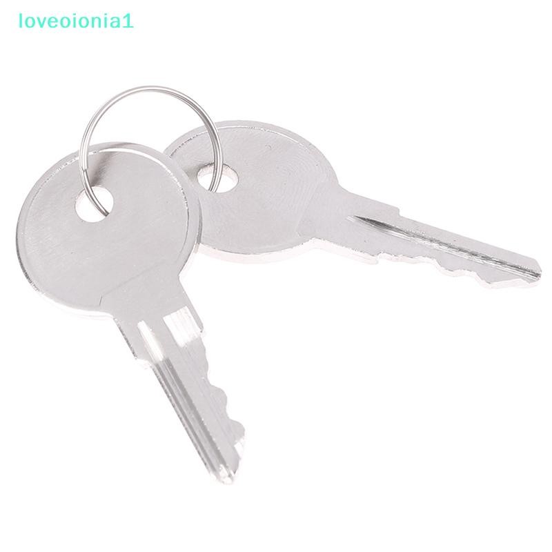 loveoionia1 2PCS Keychannel CH751 ทองแดงคีย์ Universal ปุ่มสําหรับลิฟท์ล็อคตู้ควบคุมห้องรถ T-Handles