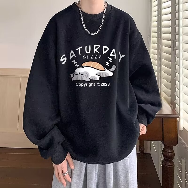 2025Men's and Women's National Trend Outerwear2025New style without hood new Chinese Style Sweatshir