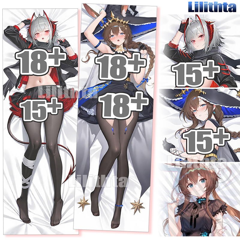 ปลอกหมอน Dakimakura Arknights W และ Amiya Body-pillow Cover Custom Made