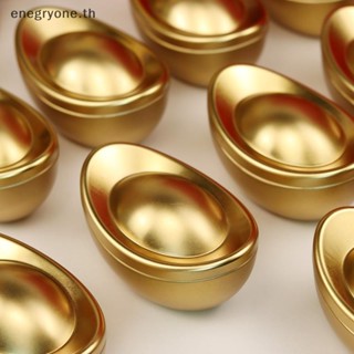 EOTH 1/3 ชิ้น Ingot รูป Tinplate Candy กล่องบิสกิตรักษาชา Ja…