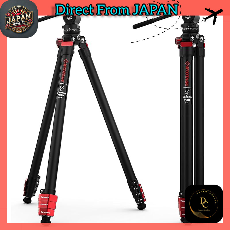 IFOOTAGE Professional Carbon Fiber Tripod Series for DSLR and Video Cameras