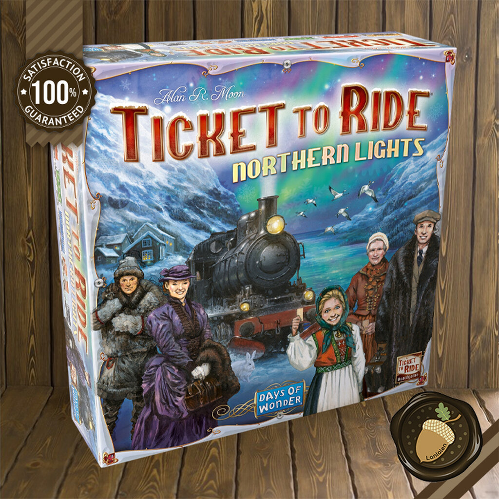 Ticket To Ride: Northern Lights Board Game บอร์ดเกม