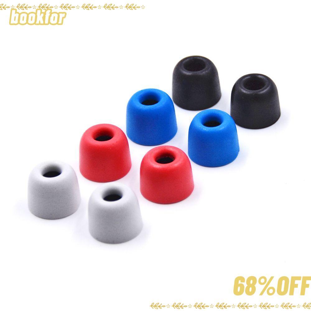 BOOKFOR เปลี่ยน Eartips Noise Isolating Soft Memory Foam สําหรับหูฟังชนิดใส่ในหู