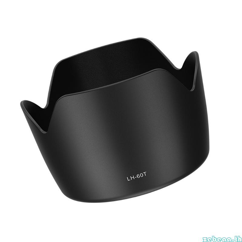 Zebeaath เลนส์แบบพลิกกลับได้ LH-60T สําหรับ RF 75-300 EF-S 55-250 II เลนส์กล้องเลนส์ยามซ่อม