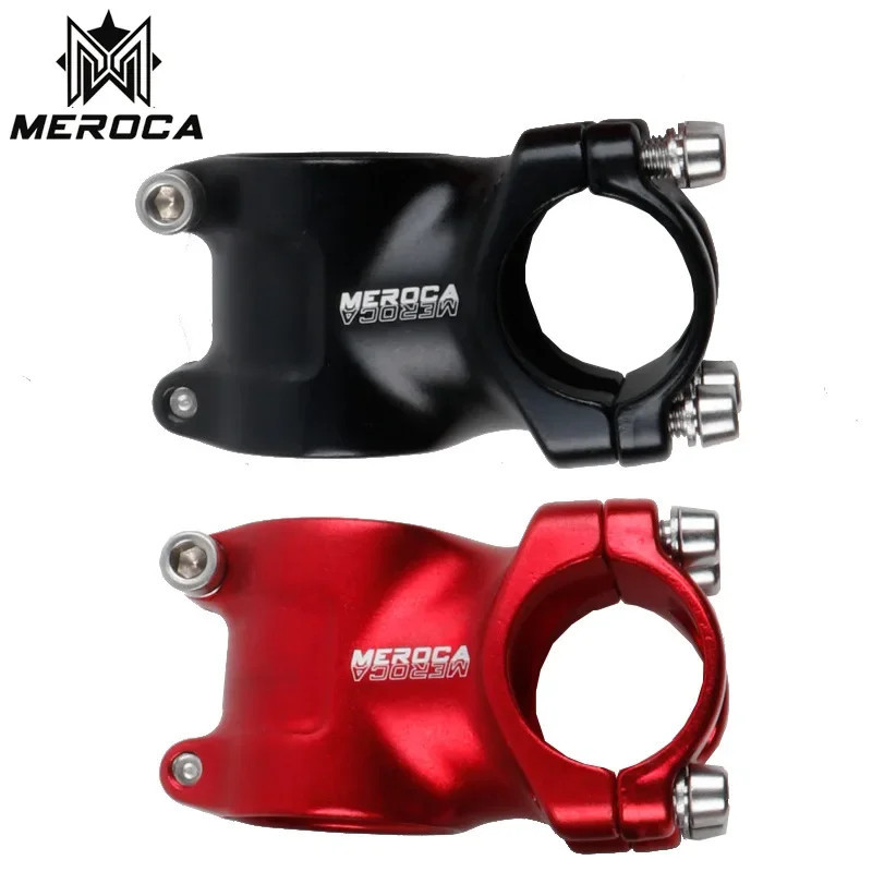 Meroca ก้านสั้น 35 มม. แคลมป์แฮนด์ 25.4 ส้อม OS 28.6 มม. จักรยานเด็ก Pushbike Balance จักรยานโลหะผสม
