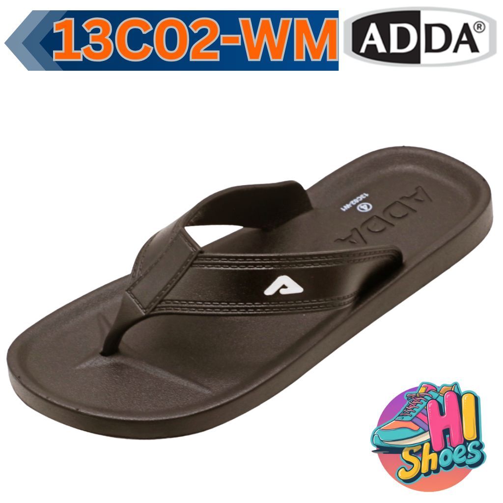 รองเท้าแตะแบบหูคีบ ADDA 13C02-W1M1 สำหรับผู้หญิงและผู้ชาย size (4-10)