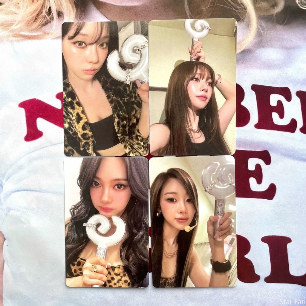 Giselle Photocard aespa รุ่นที่สองรองรับสติ๊ก Photocard karina ฤดูหนาว