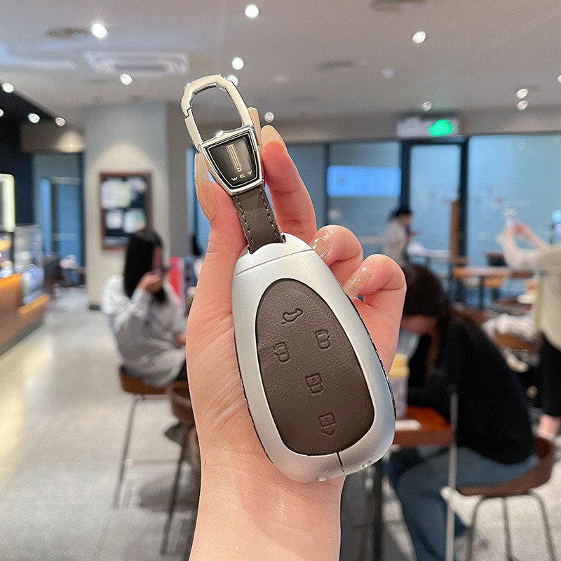 เหมาะสําหรับ 2025 WEY G9 ฝาครอบกุญแจ 25-26 GWM WEY 07 รถป้องกันกรณีหัวเข็มขัด