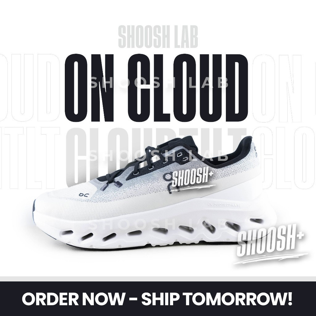 รองเท้าคุณภาพสูงของแท้ OC Cloudtrack รองเท้าผ้าใบงาช้างสีดําผู้ชายผู้หญิง| ชูซีแล็บ 1KME E1M0