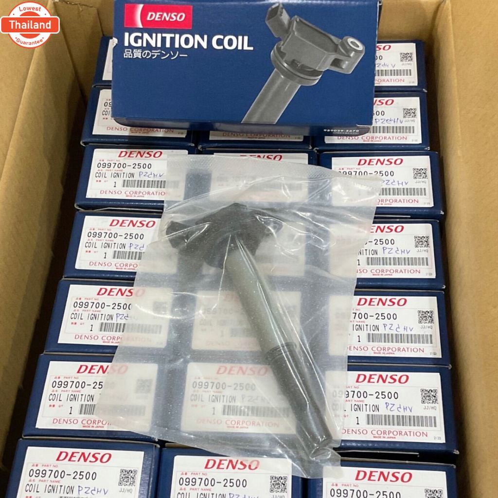 DENSO แท้  คอยล์จุดระเิด ALTIS 2010-ปัจจุัน DUAL 7 เกียร์ เอร์2500 เกรด OEM แท้ติดรถ 099700-2500 -DE