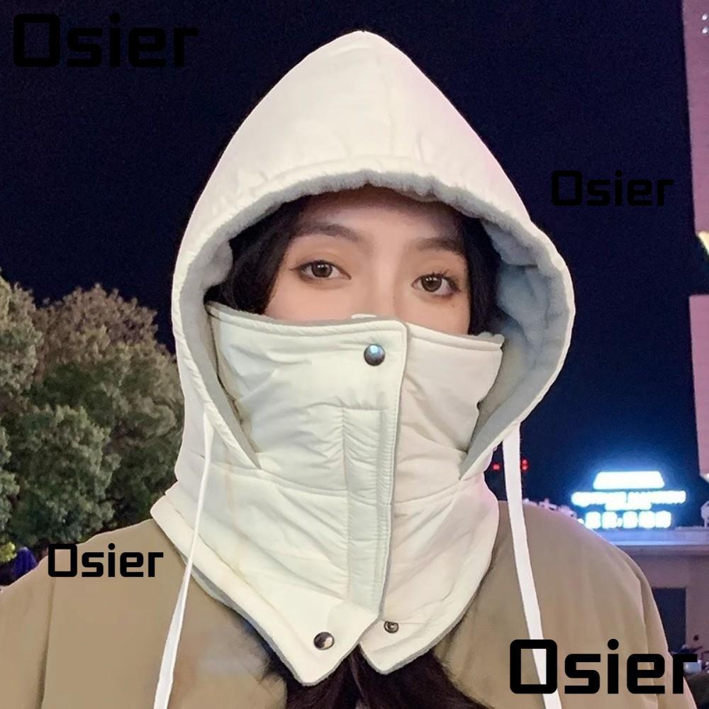 โอเซียร์ หมวกฤดูหนาว,ระบายอากาศหนาตุ๊กตาหมวกไหมพรม, กันลมให้อบอุ่นตุ๊กตาคออุ่นสภาพอากาศหนาวเย็น