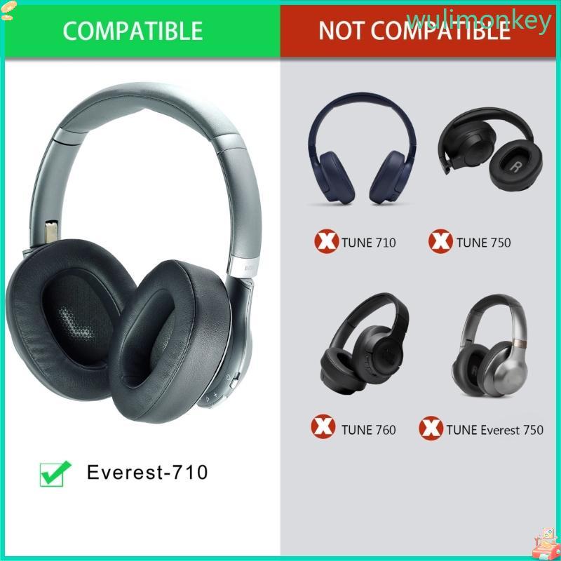 WU แผ่นรองหูฟังแบบนุ่มสําหรับ JBL สําหรับ Everest Everest710 ปลอกหูฟัง FoamCover