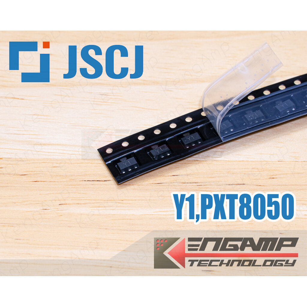 (10ตัว) [TR] Y1 PXT8050 (SOT-89) JCET TR NPN 1.5A 25V 0.5W
