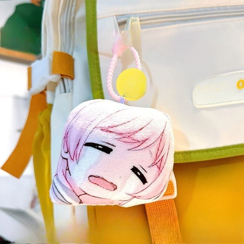 การ์ตูนอะนิเมะ Qianzao Love Voice Crying Emoji Pack เสียงตุ๊กตาจี้บทคัดย่อเสียงกระเป๋าเป้สะพายหลังจี