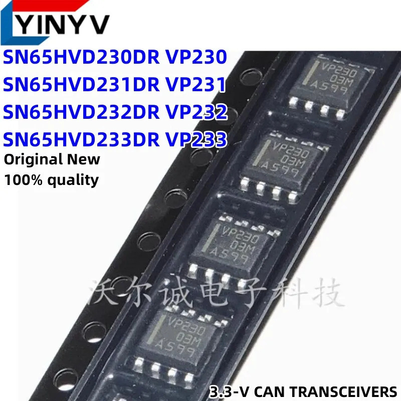 1-5PCS SN65HVD230DR VP230 SN65HVD230 SN65HVD231DR VP231 SN65HVD231 SN65HVD232DR VP232 SN65HVD232 SN6