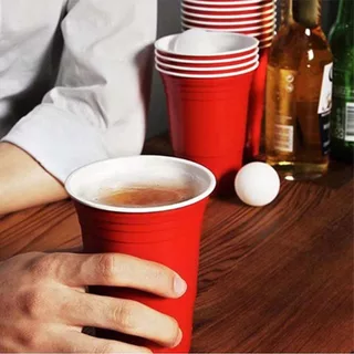 พร้อมส่ง! พร้อมส่งทันที 20 ใบ แก้วแดง หลากสีปาร์ตี้ RED CUP AMERICAN PARTY แก้วแดงปาร์ตี้ 16 oz งานเลี้ยง เบียร์ปอง BEER PONG เบียร์ แก้วเหล้า พลาสติก งานแต่ง ปาร์ตี้ อเมริกันสไตล์ ThaiJOY