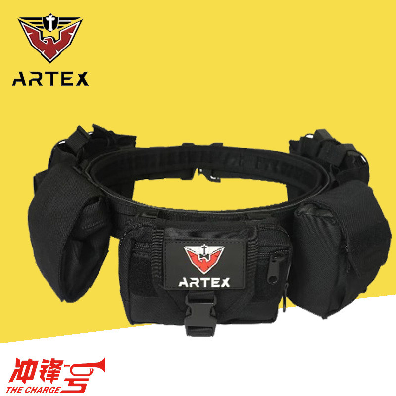 เข็มขัด MOLLE Artex แบบปรับได้ สำหรับกิจกรรมกลางแจ้งและการเดินทาง