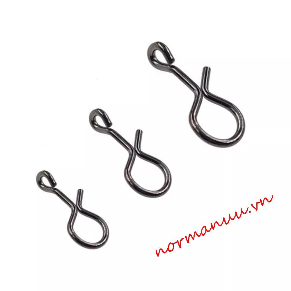 NORMAN6G Fly Fishing Snap, Connect Quick Change Connector, Fly Fishing Snap Hook สแตนเลส Quick Snap 