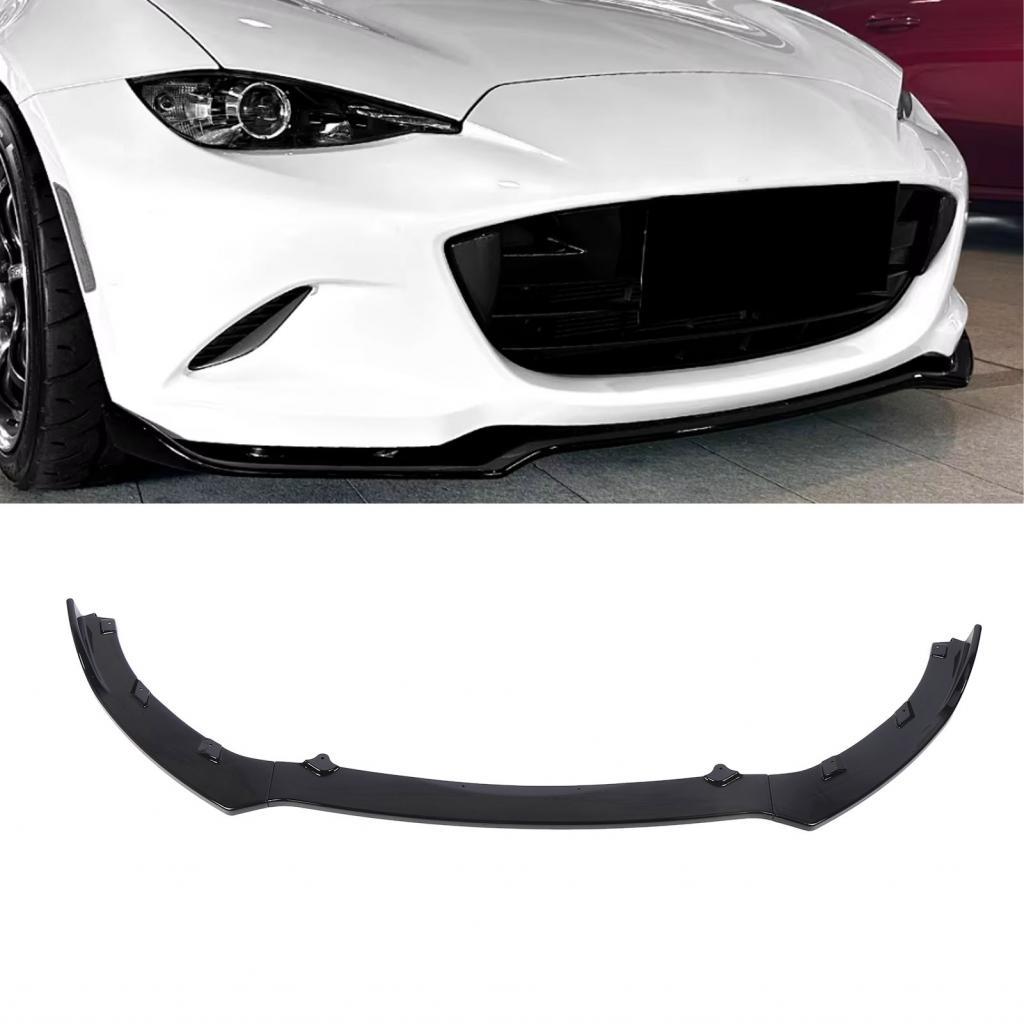 กันชนหน้ากันชน Body Kit 3 Pcs Racing ดูทนต่อแรงกระแทก Splitter สำหรับ MX-5 Miata ND 2016 เป็นต้นไป
