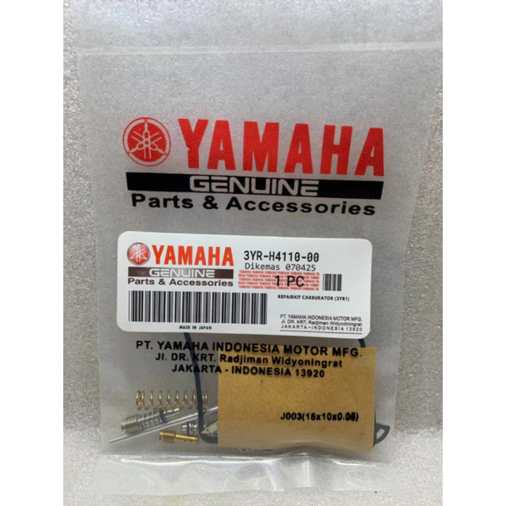 3YR-H4120-00 ชุดซ่อมคาร์บูเรเตอร์ Yamaha Force 1 F1ZR Original Yamaha Japan