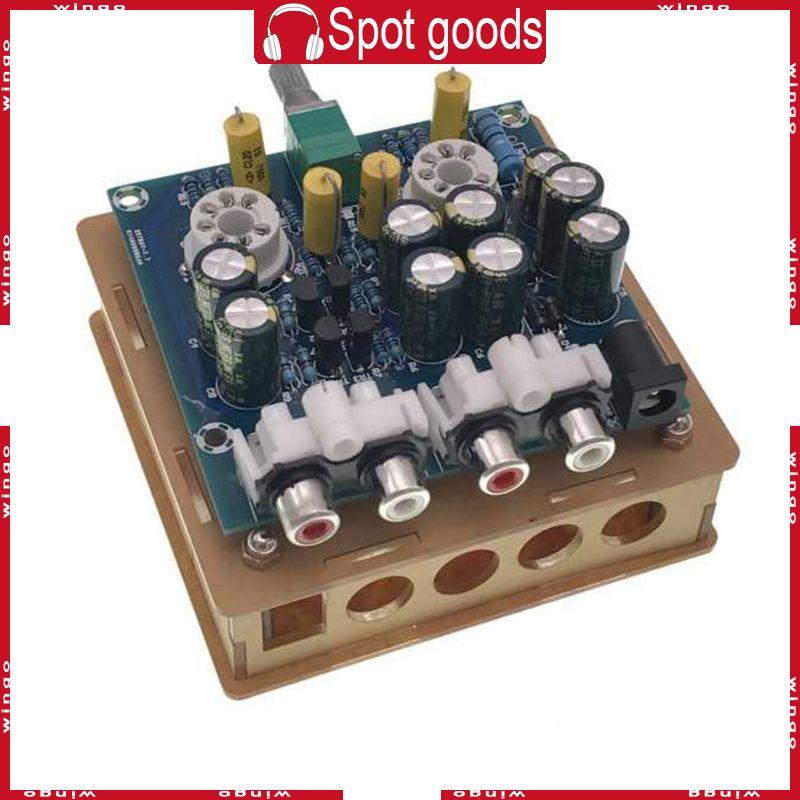 WIN 6J1 สําหรับวาล์วหลอด Preamp เครื่องขยายเสียง o บอร์ด Amplificador Pre-Amp Bile บัฟเฟอร์ DIY AC 1