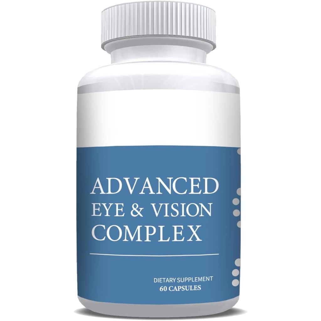 #1 Complete Research Vision Formula Advanced Eye Health อาหารเสริมวิตามินและแร่ธาตุสําหรับผู้ใหญ่ w/
