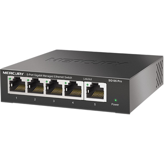 Mercury SG105Pro Gigabit 5 พอร์ต 8 พอร์ต SG108Pro สมาร์ทสวิตช์การจัดการเครือข่ายสองชั้น การจัดการ WE