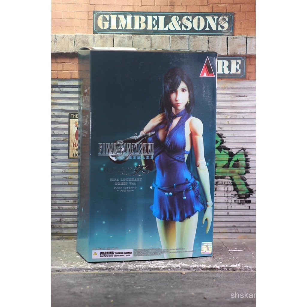 Pa Change Final Fantasy Starkwell Dress Remake Doll FF7 Movable Cheongsam Version Tifa Model