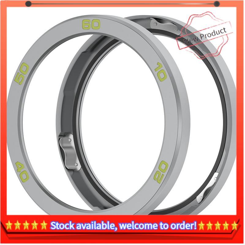 โลหะ BEZEL แหวนโลหะ Protector นาฬิกาสายคล้องกระจกนิรภัยฟิล์มนาฬิกา BEZEL Shell สําหรับ CMF โดย Watch