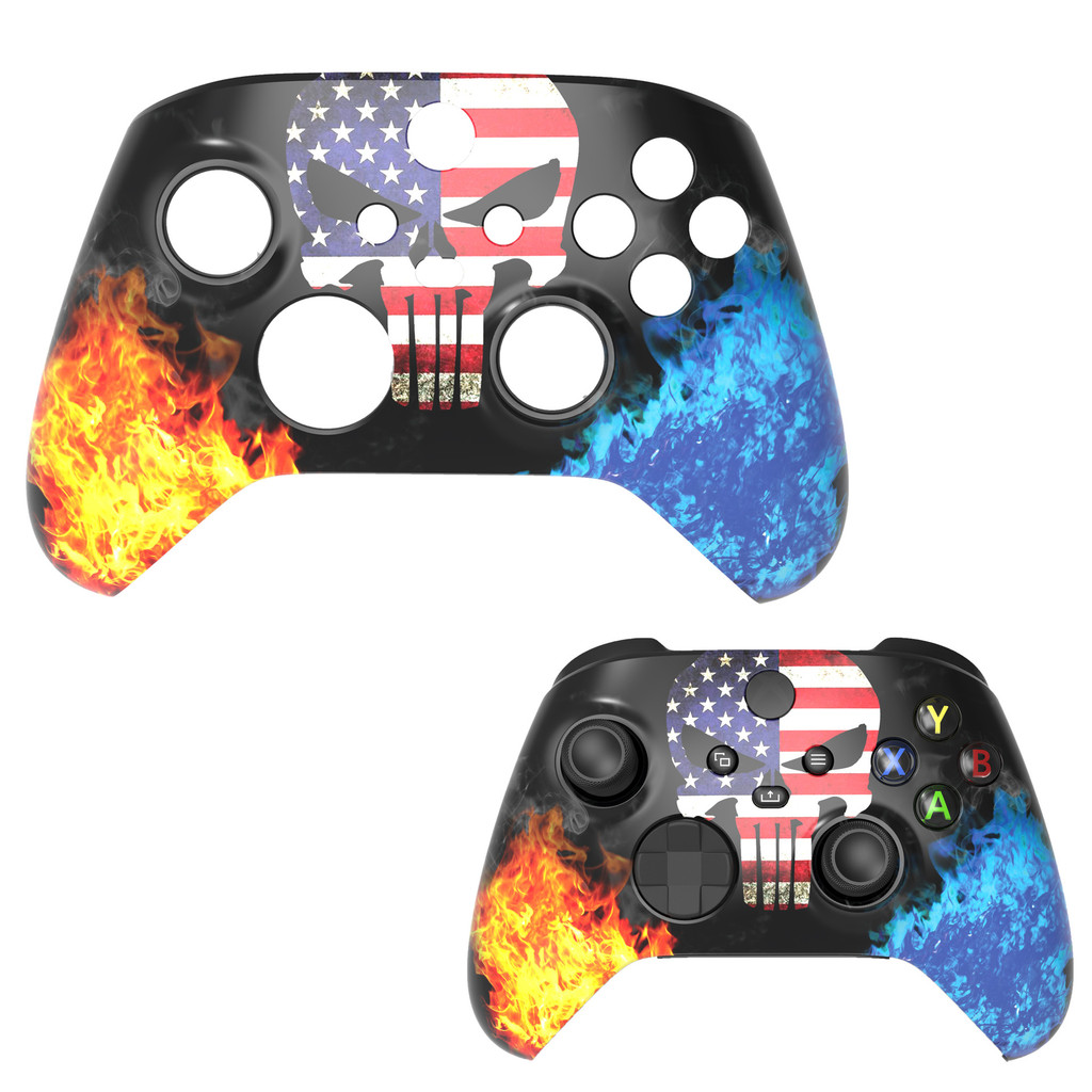 Xbox series Spiderman Full Set Handle Case Xbox Handle Repair อะไหล่เกม Xbox [djS]