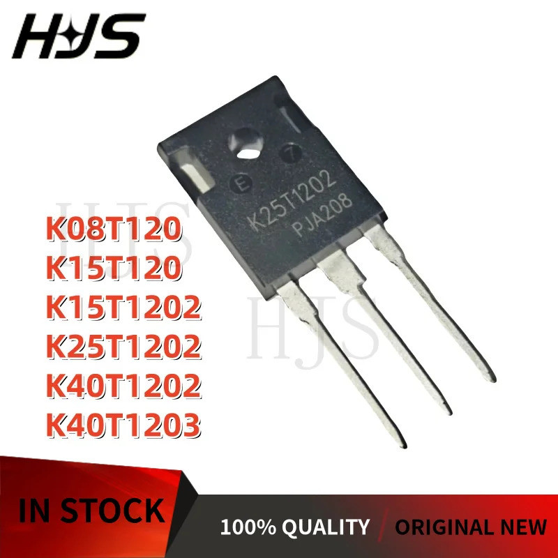 5PCS K15T1202 K25T1202 K40T1203 K40T120 K15T120 IKW15N120T2 IKW25N120T2 IKW40N120T3 IKW247T20T20T2 W