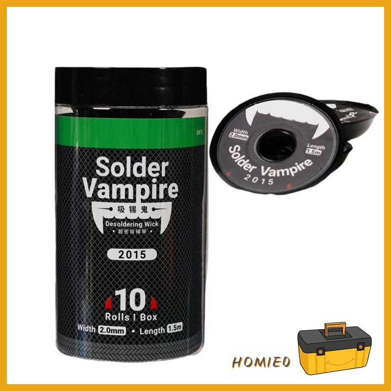 HOMIE0 Desolder Desoldering Braid Wick Wire Desolder Solder Sucker Desoldering Wick