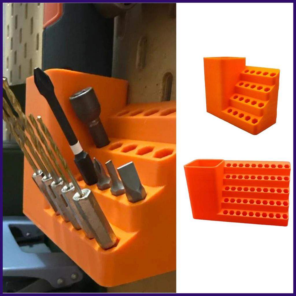 เจาะ Bit Storage Holder Heavy-Duty Hex Bit Storage Organizer เครื่องมือไฟฟ้าสิ่งที่แนบมาองค์กร Solut