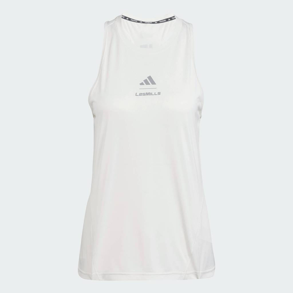 adidas Gym & Training Les Mills Graphic Tank Top Women White IS2361