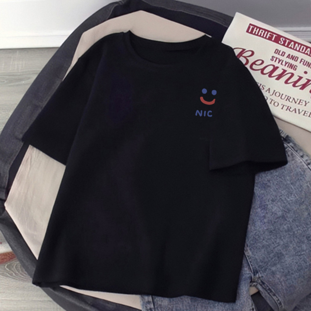 เสื้อยืดเด็กชายแขนสั้นผ้าฝ้ายสไตล์เกาหลีฤดูร้อนเสื้อตัวหลวมและมีสไตล์สำหรับเด็กกลางและใหญ่