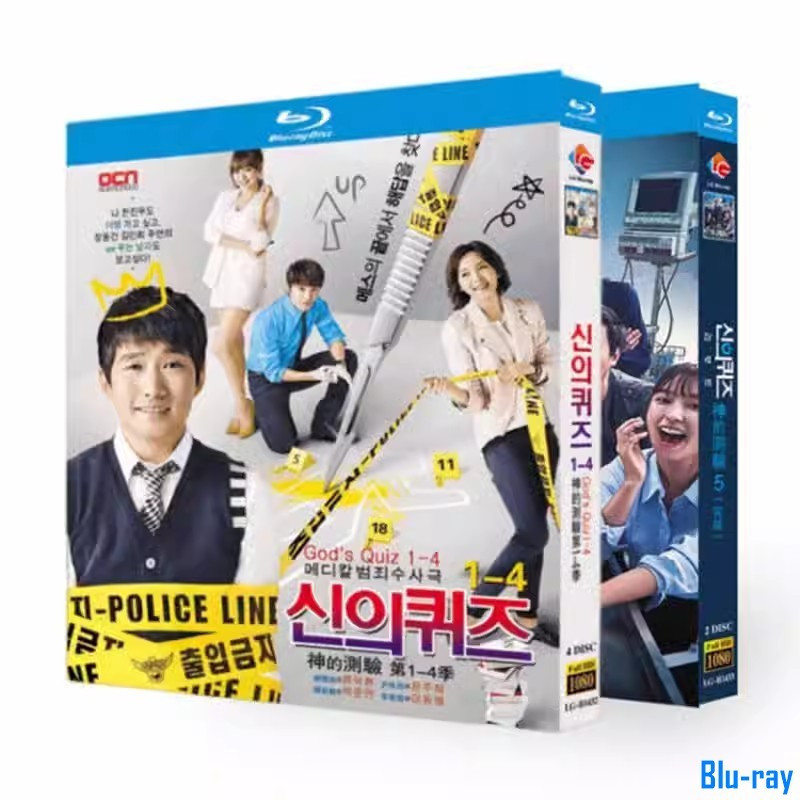 [BRAND NEW SEALED] ละครเกาหลี Quiz From God ซีซั่น 1-5 (2014-2018) กล่อง Blu-ray 6 แผ่น