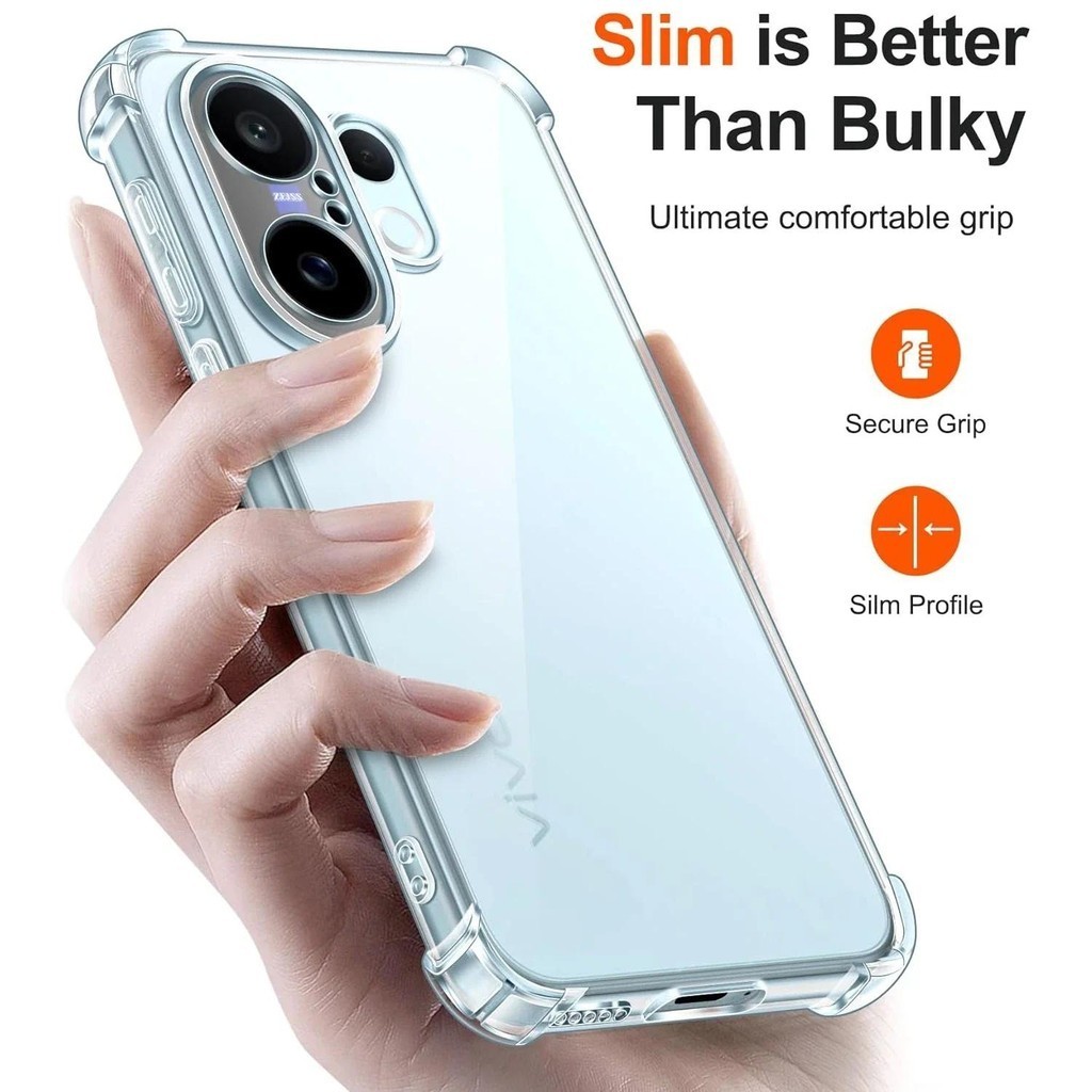 เคส VIVO V60 / V60 LITE / V60 LITE 5G PREMIUM SOFT ANTIACK CLEAR CASE คุณภาพสูง