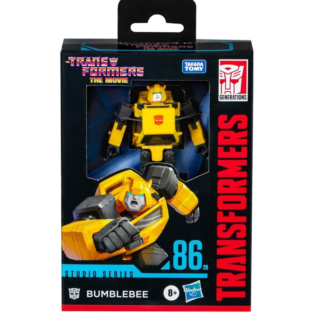 Transformers Studio Series Deluxe 86-29 Bumblebee Action Figure Takara Tomy ใหม่