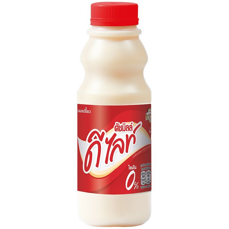 ดีไลท์นมเปรี้ยวปราศจากไขมัน 400ซีซี Delight Non Fat Drinking Yoghurt 400cc. [หมายเลขบาร์โค้ด 8851717902598 ]