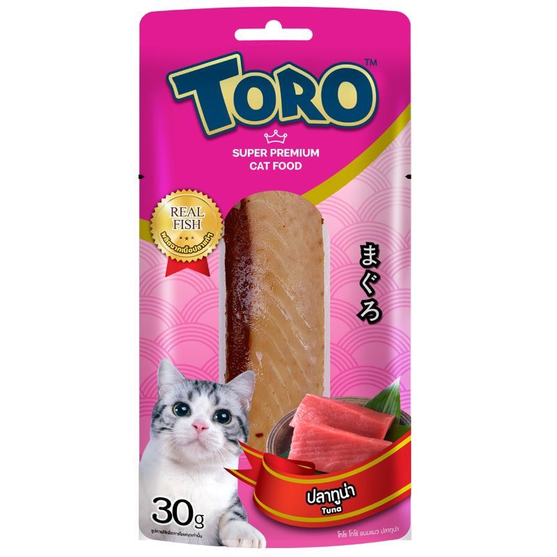 โทโรโทโร่ทูน่าหอยเซลล์ 30กรัม Toro Toro Tuna Scallop 30g. [หมายเลขบาร์โค้ด 8859160401750 ]